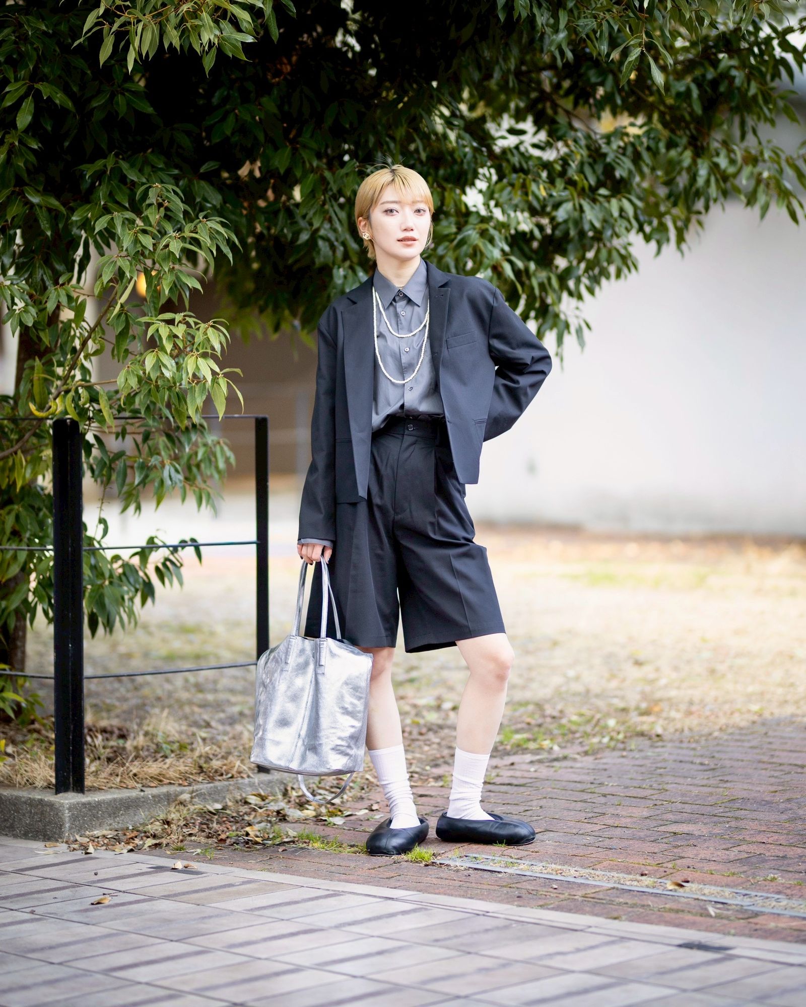 Graphpaper   Brushed Cotton Gabardine Stand Collar Jacket STYLE 2026.02.23