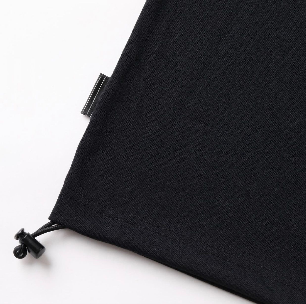 S.F.C 25SS エスエフシー SUPER BIG TEE W DRAWSTRINGS(SFCSS25CS15)Black