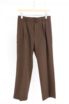 セダンオールパーパス 26SS Ventilation Wide Slacks(SD26S-PT05)Brown☆3月20日(金)発売！