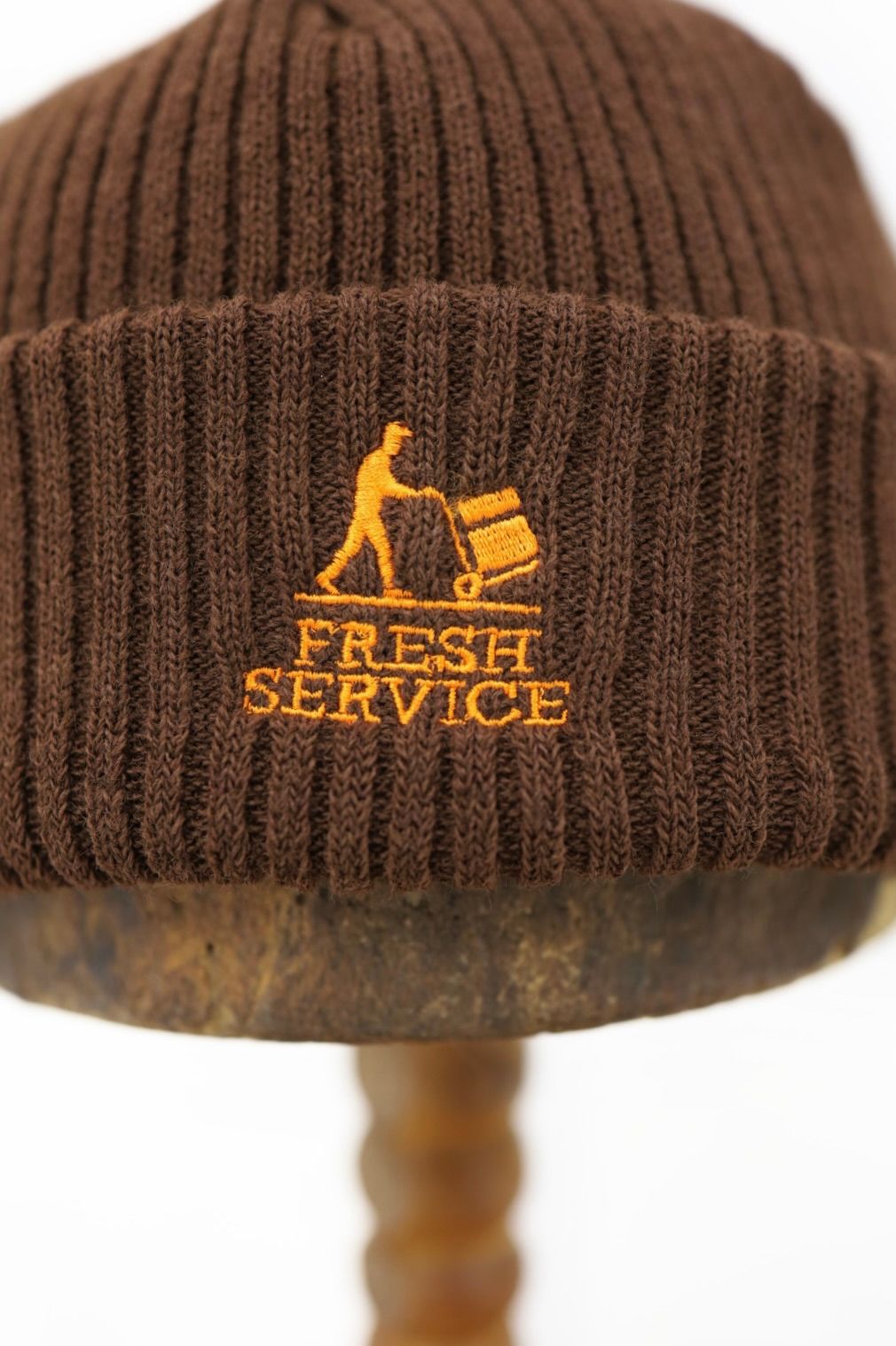 フレッシュサービスTHERMAL RIB KNIT WATCH CAP(FSP254-90069)BROWN☆11月15日(土)発売！