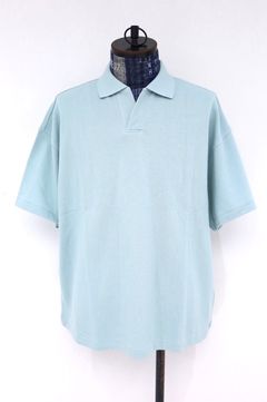 グラフペーパー 26SS Cotton Pique Jersey S/S Skipper Polo(GU261-70416)SMOKE BLUE☆4月11日(土)発売！