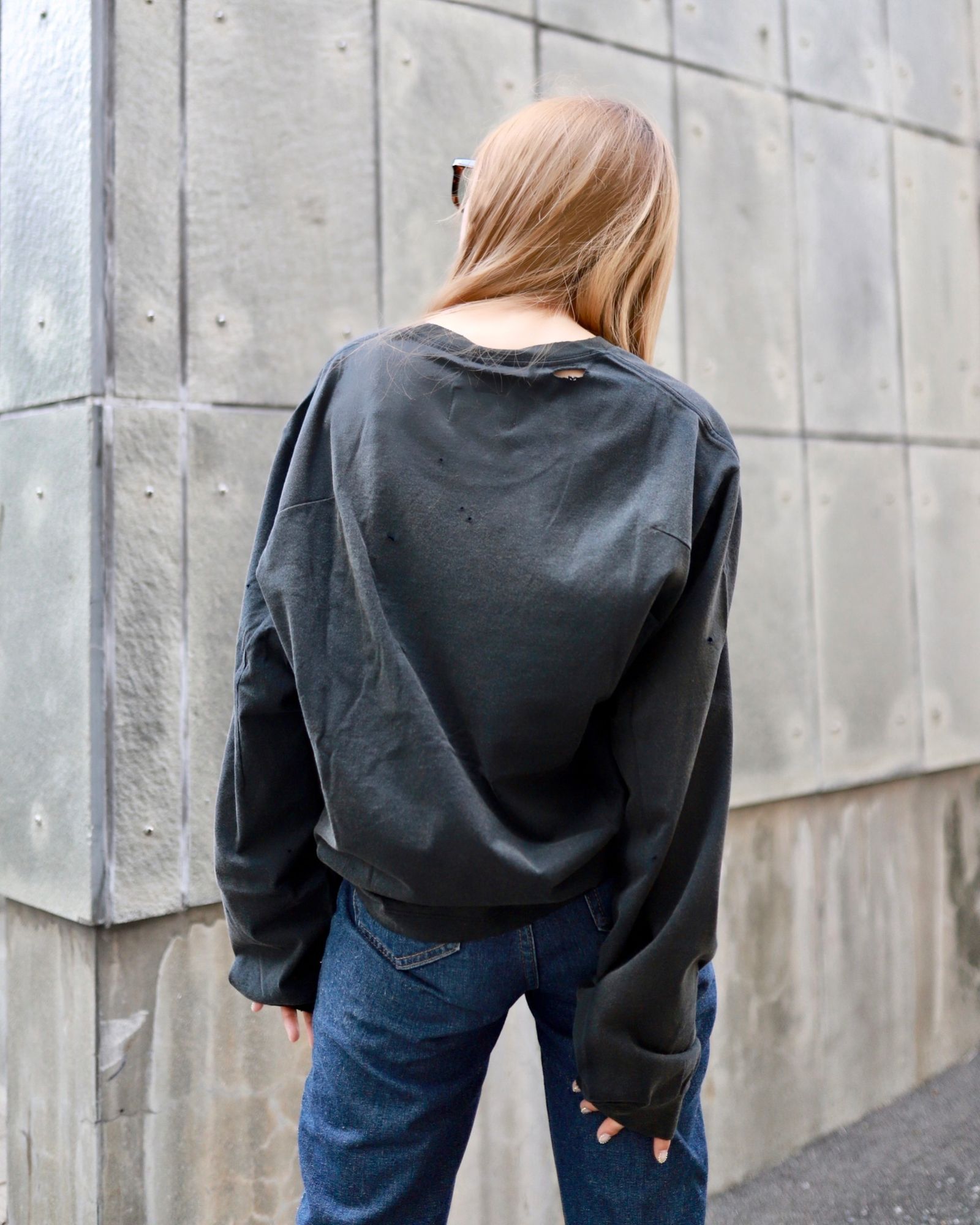 doublet 新作LONG SLEEVE T-SHIRT WITH MY FRIEND style.2023.8