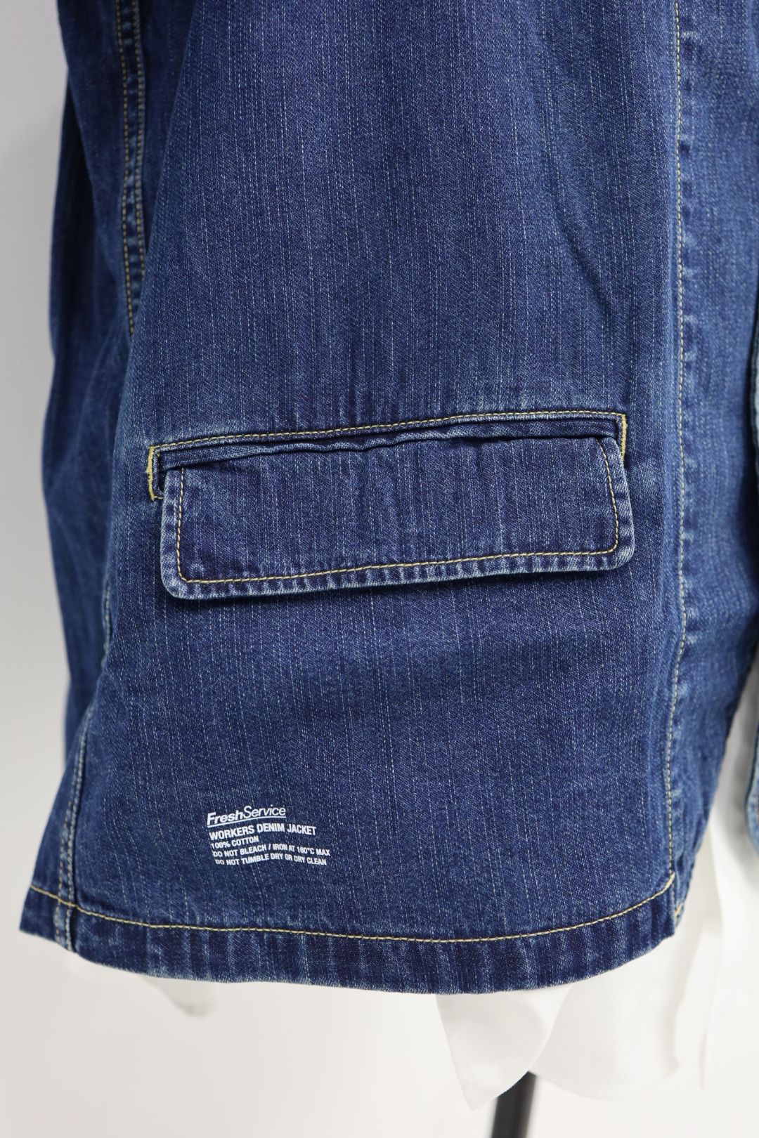 フレッシュサービス WORKERS DENIM JACKET(FSC261-20264FB)FADE INDIGO☆12月20日(土)発売！