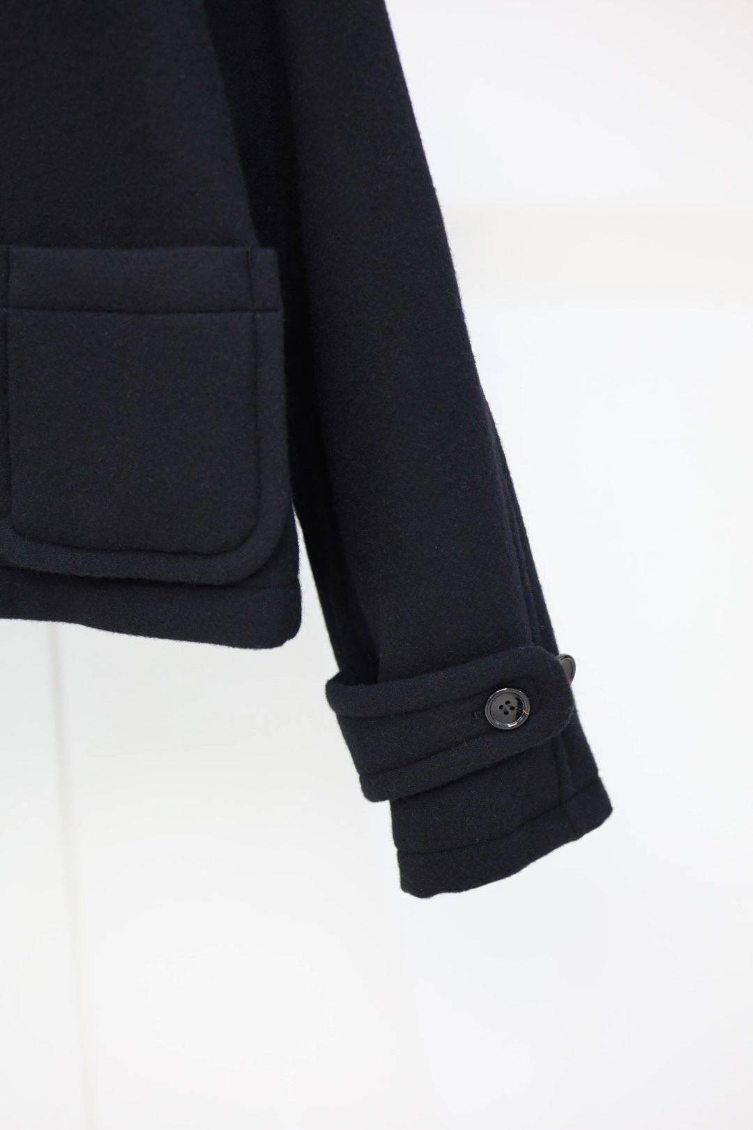 tao 26FW ウールエステルフラノ先染ジャケット(TR-J007-051-1)BLACK☆10月16日(金)発売！