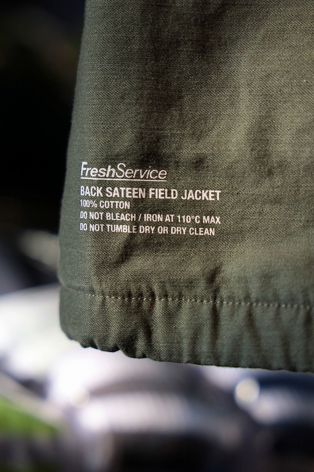 FreshService - フレッシュサービス BACK SATEEN FIELD JACKET
