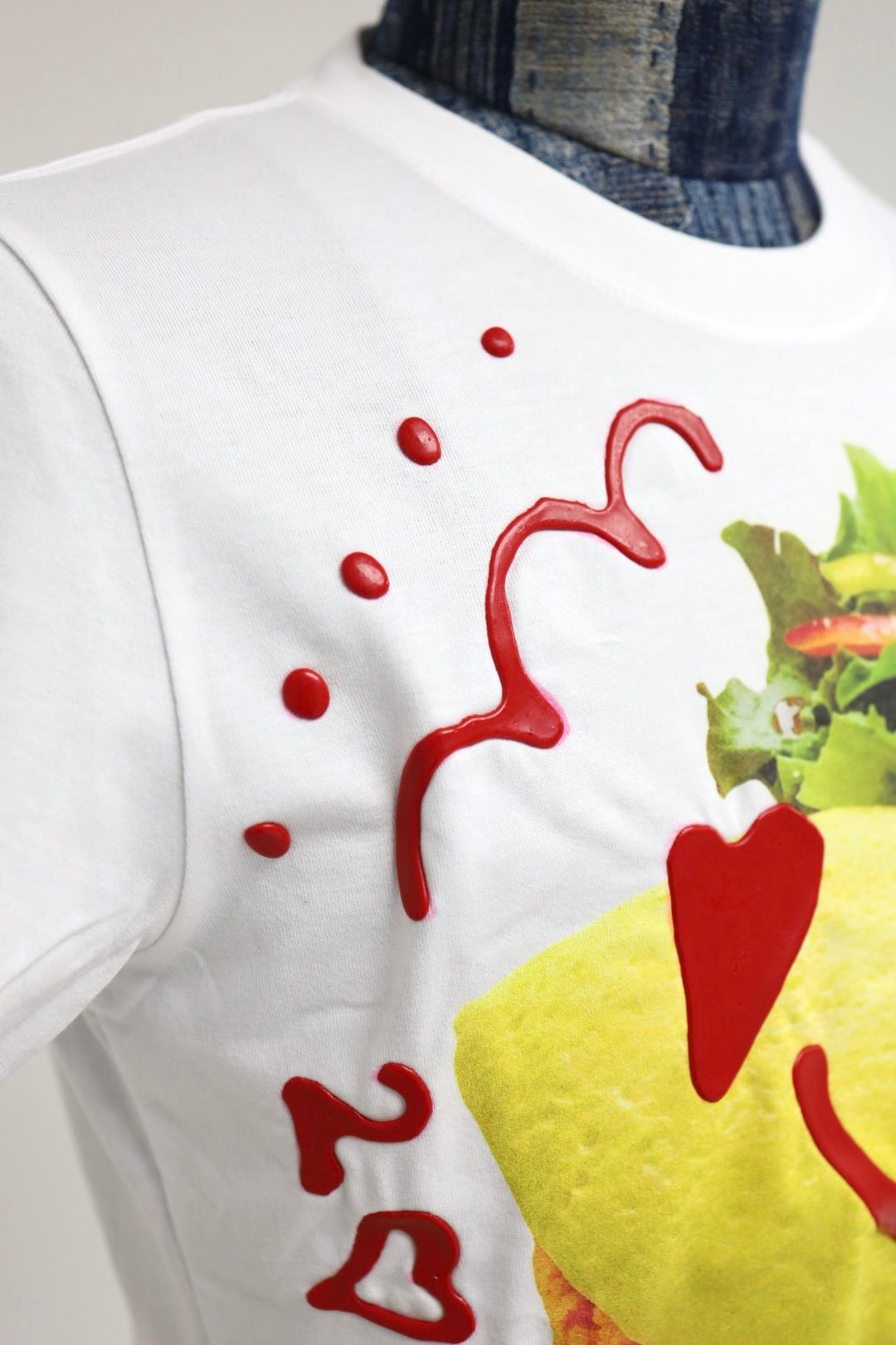 doublet ダブレット26SS KETCHUP MESSAGE OMURICE T-SHIRT (26SS30CS426) WHITE ★1月17日(土)11:00発売！