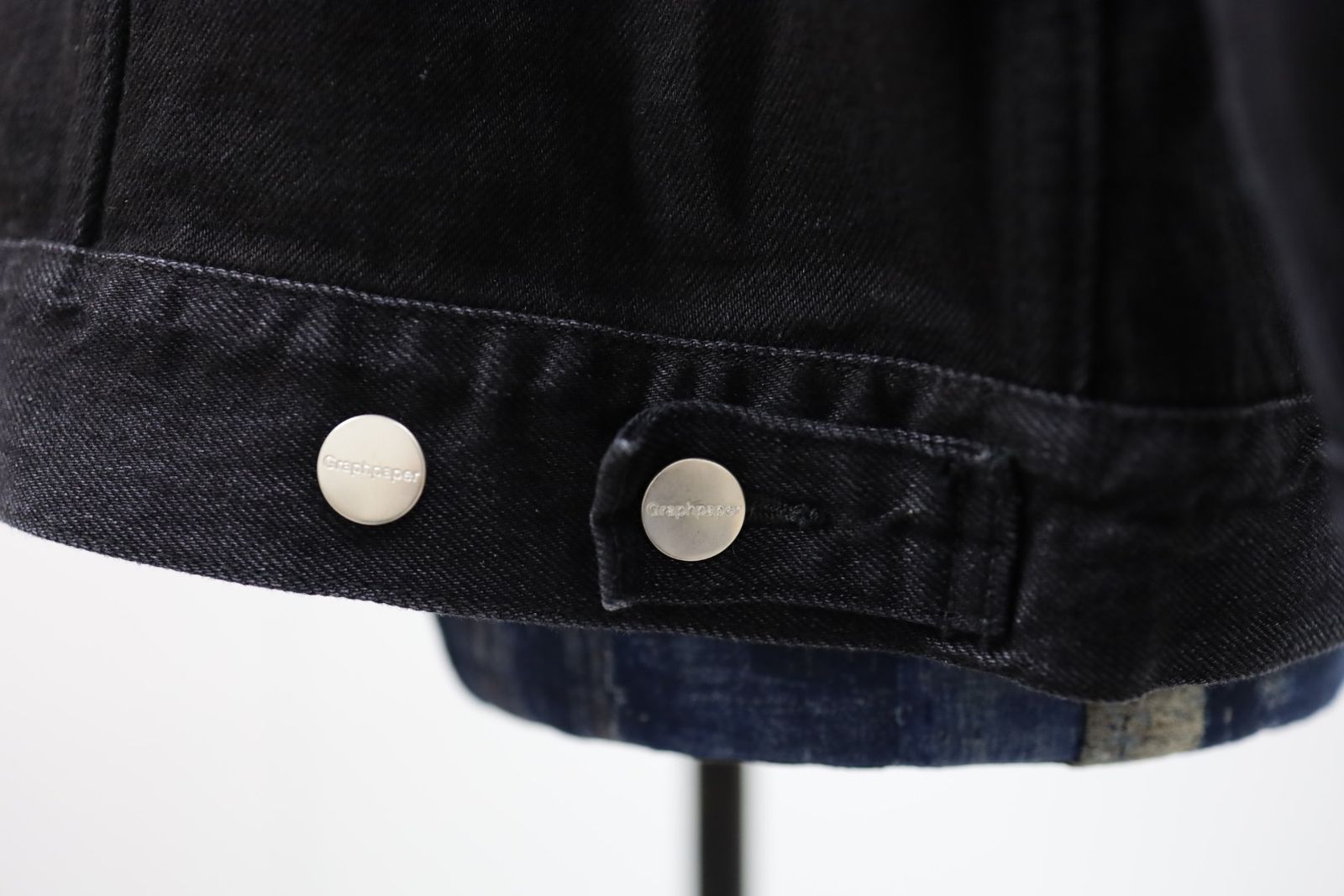 グラフペーパー Selvage Denim Trucker Jacket(GU261-20055DB)BLACK_DARK FADE★1月24日(土)発売！