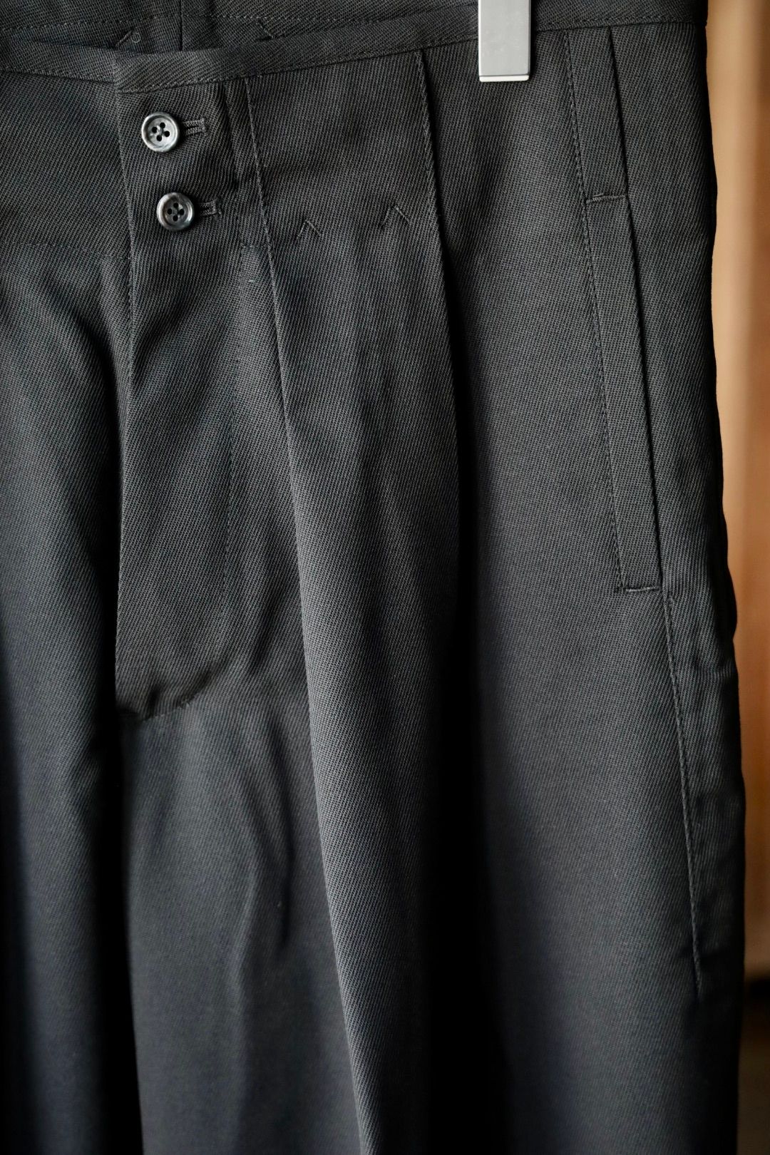イズネス25AW PHOENIXX TRUSERS(25AW_16_1004AWPT02)BLACK☆8月23日(土)発売！
