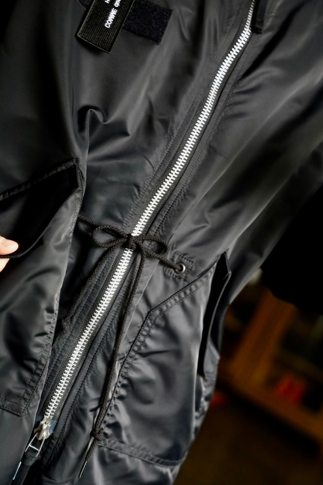 COMME des GARCONS HOMME ナイロンツイルコートスタイル2024.10.08.
