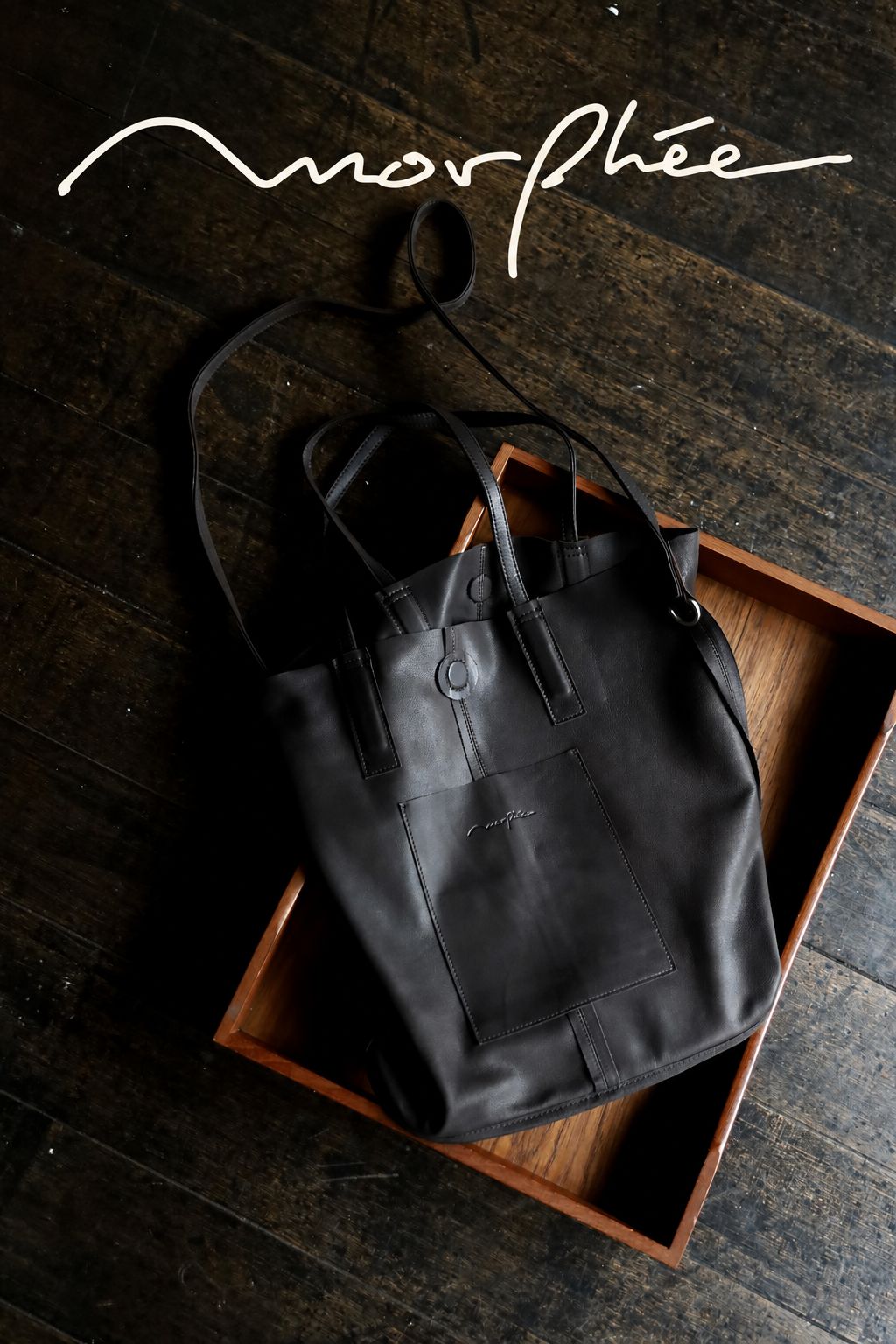 Morphee / モルフェトートバッグ 3WAY MIDIUM TOTE(LONG)DARK CHOCO☆再入荷！