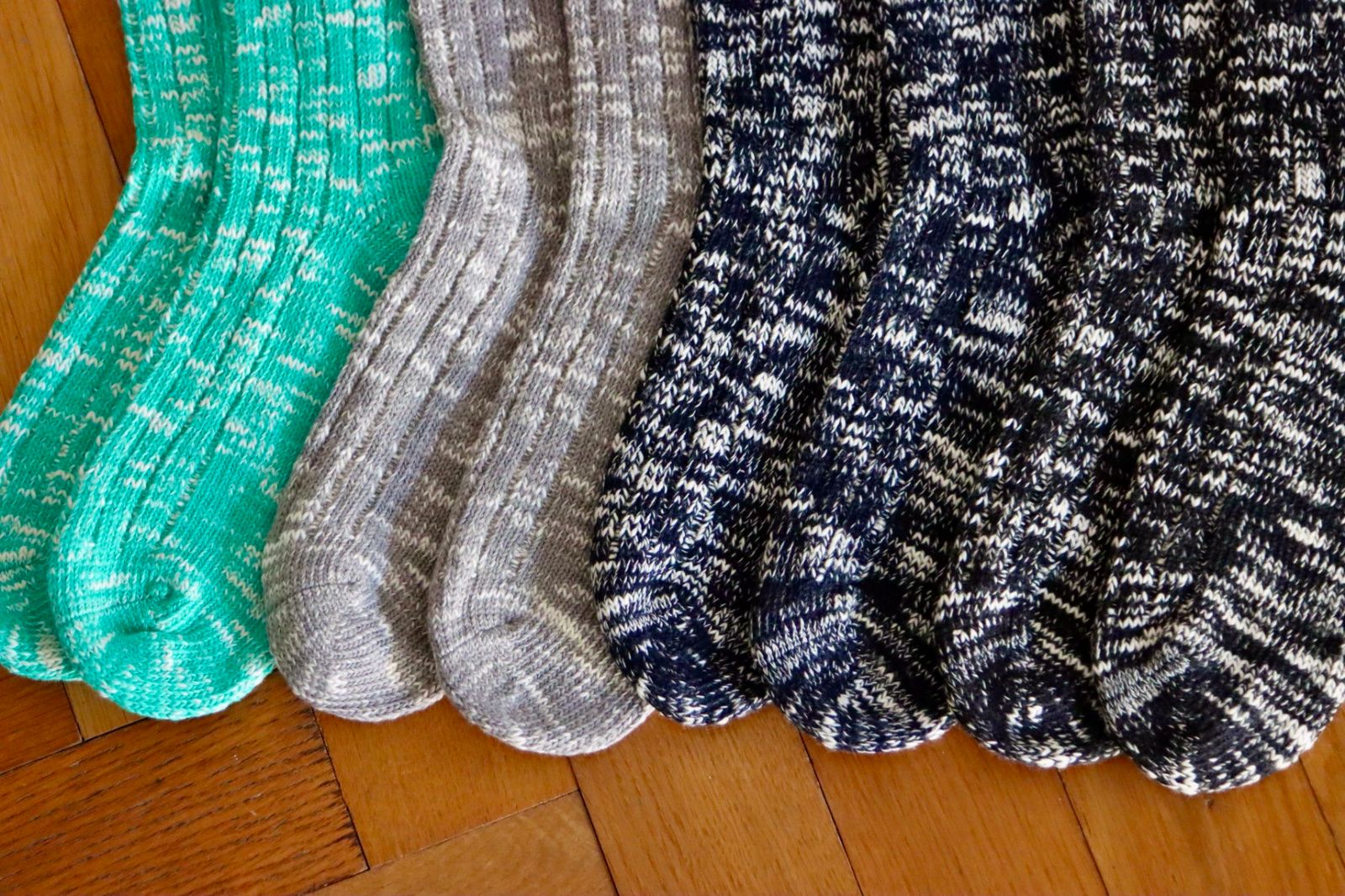 フレッシュサービスソックス 2-PACK SLUB CREW SOCKS (FSP253-90031B)BLACK☆8月2日(土)新作発売！