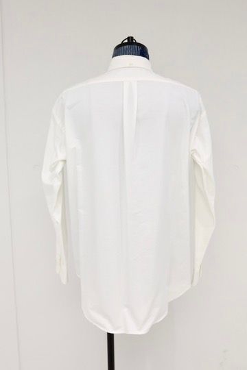 グラフペーパー26SS Oxford L/S B.D Box Shirt (GM261-50020B)WHITE☆1月10日(土)発売！