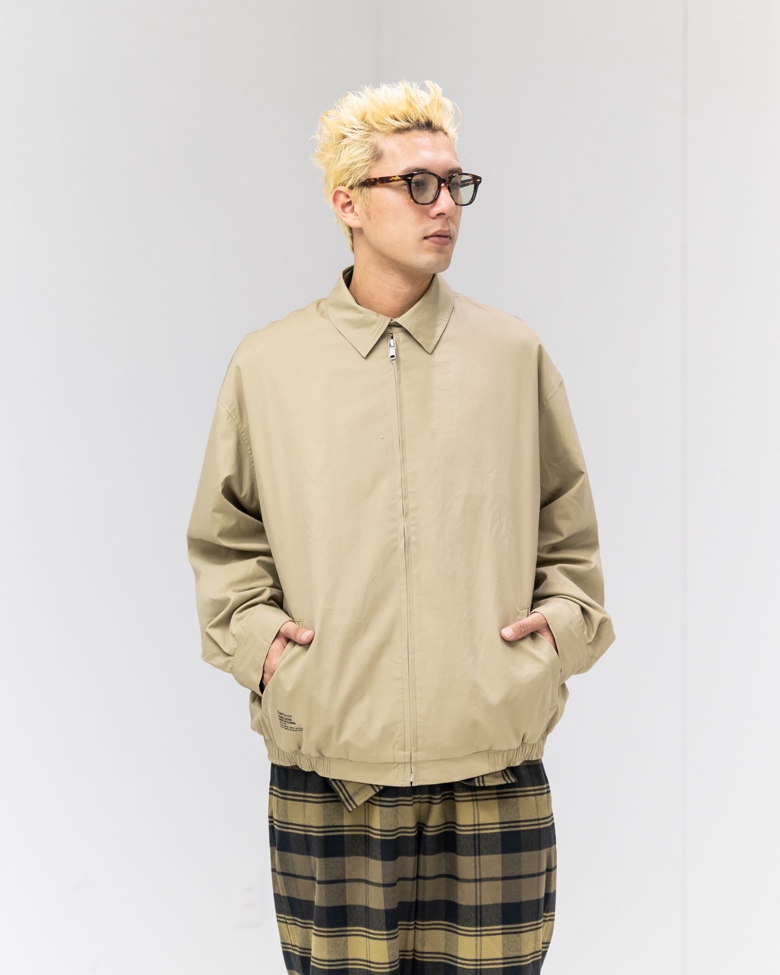 FreshService  POWDER COTTON SWING TOP BLOUSON (BEIGE)☆11月15日新作発売！