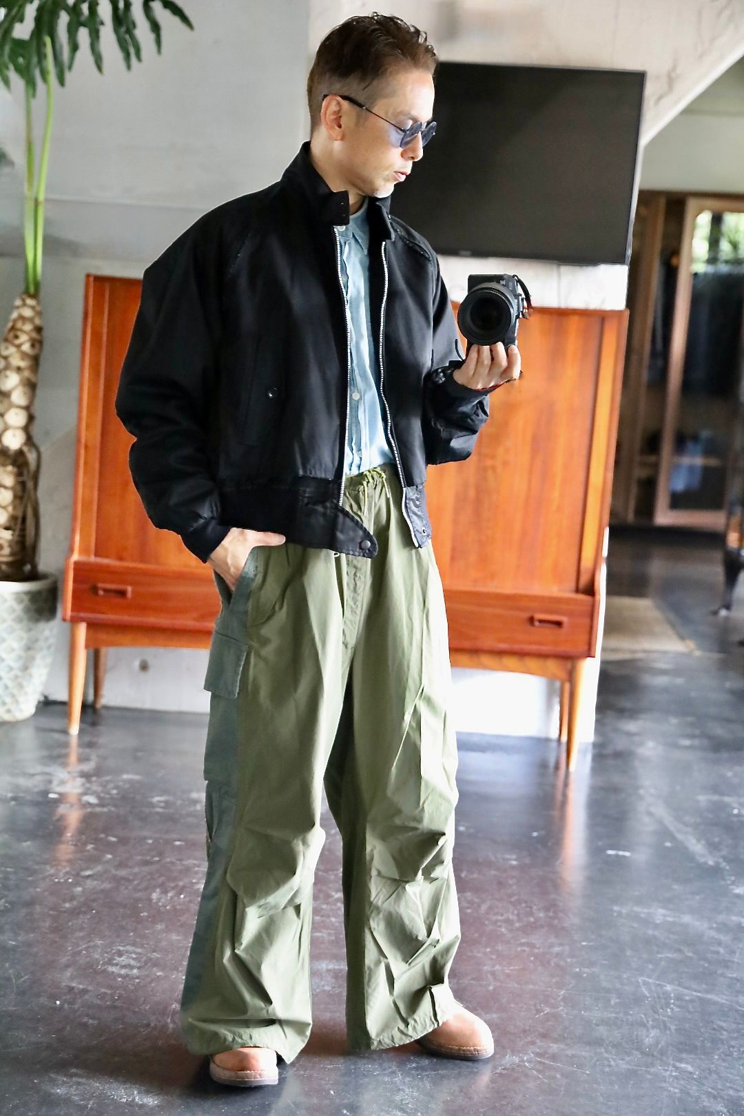 ヨーク 25FW CONNECTED HARRINGTON FLIGHT JACKET(YK25FW01026B)BLACK☆9月6日(土)発売！