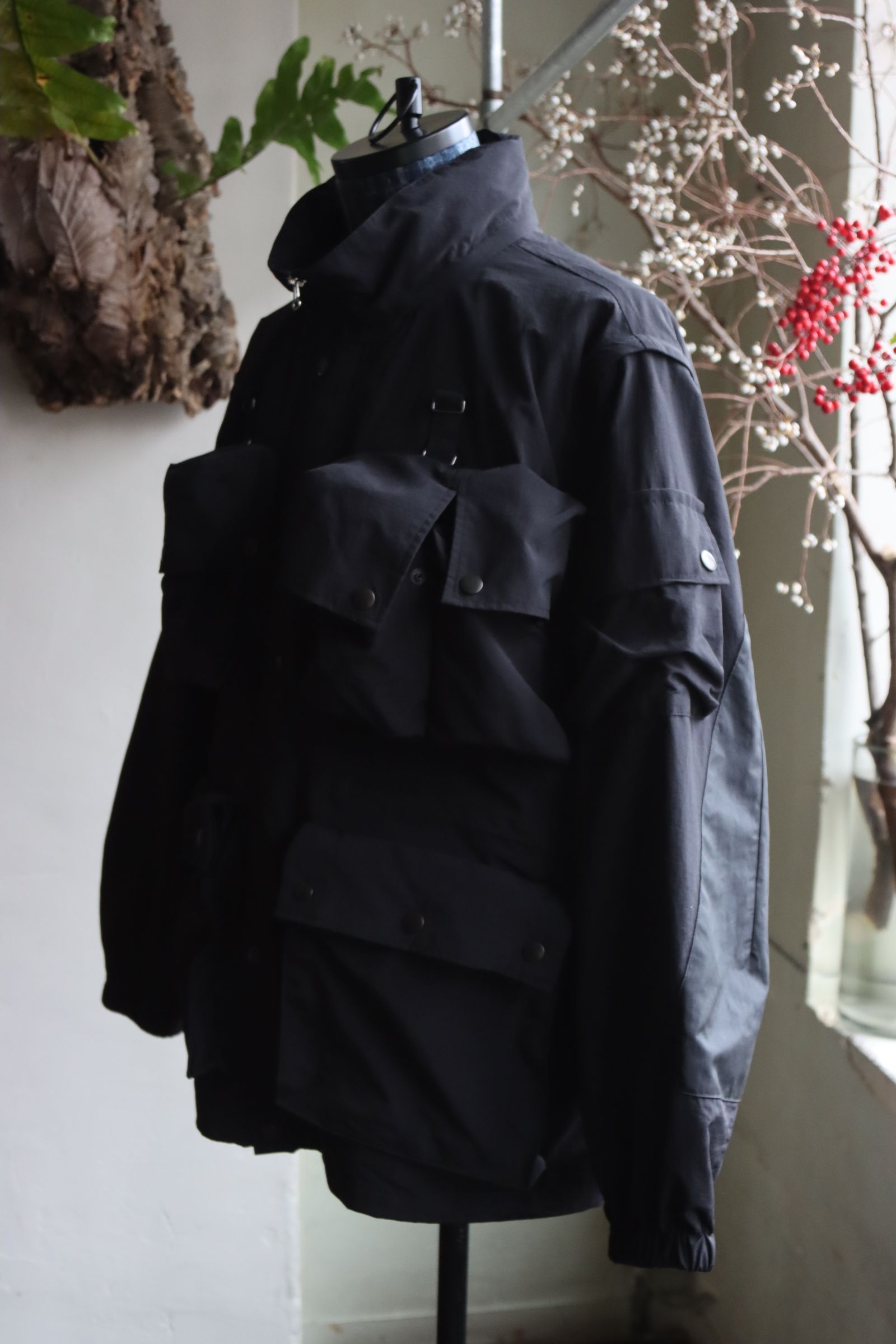 ヨーク24SS MULTI POCKETS UTILITY BLOUSON(YK24SS0652B)BLACK☆1月20日(土)発売！