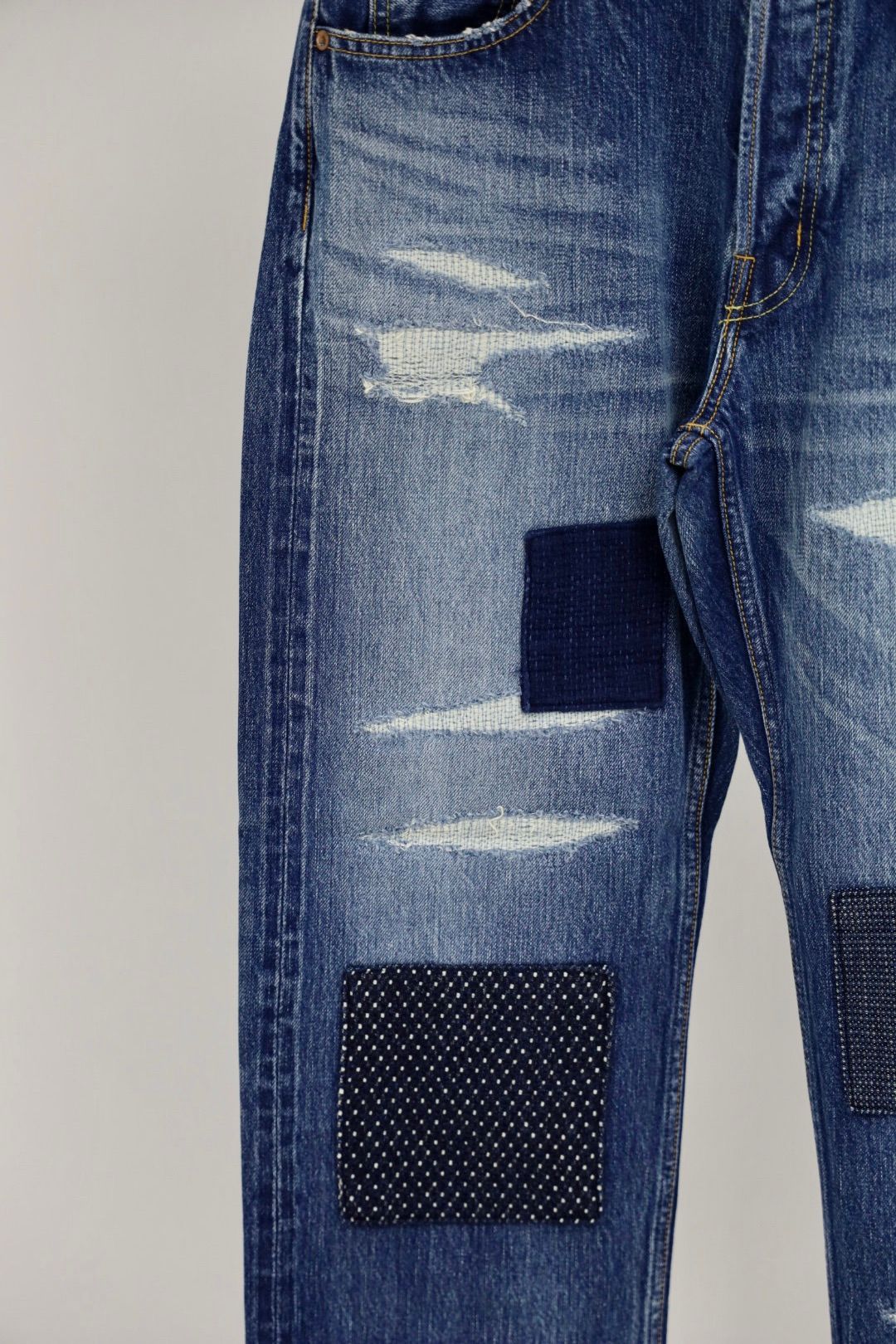 ファンダメンタル デニムパンツ CLASSIC FIT DENIM CS128 (FA25MG128)INDIGO