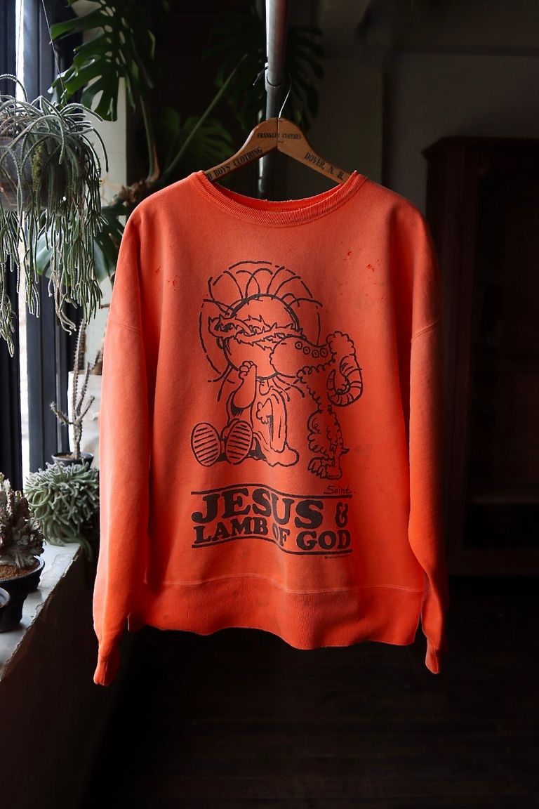 SAINT M×××××× - セントマイケル 24SS スウェットCRW N SWT/MICHAEL 