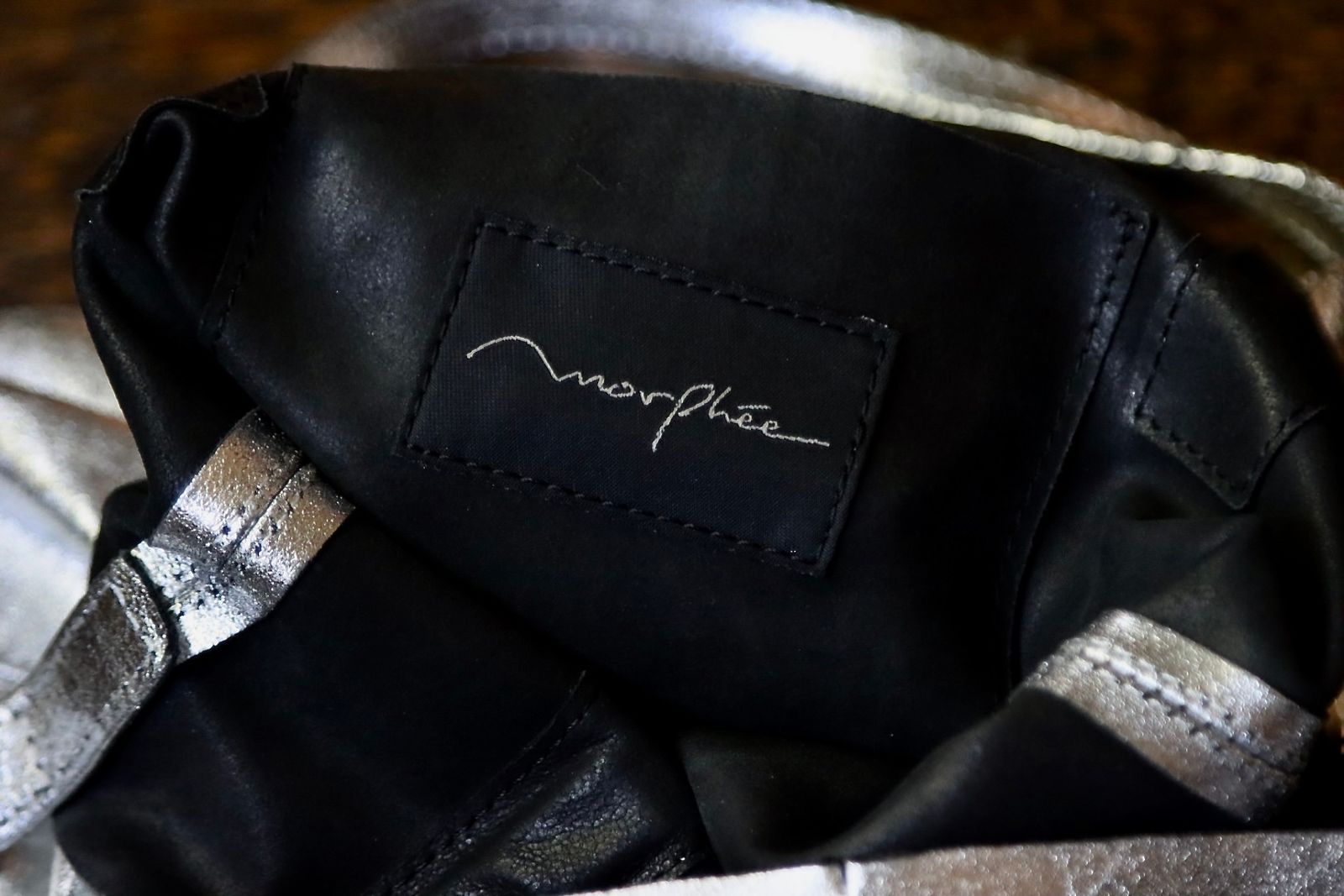 Morphee / モルフェトートバッグ 2WAY SMALL TOTE(LONG)SILVER☆3月7日(金)発売！