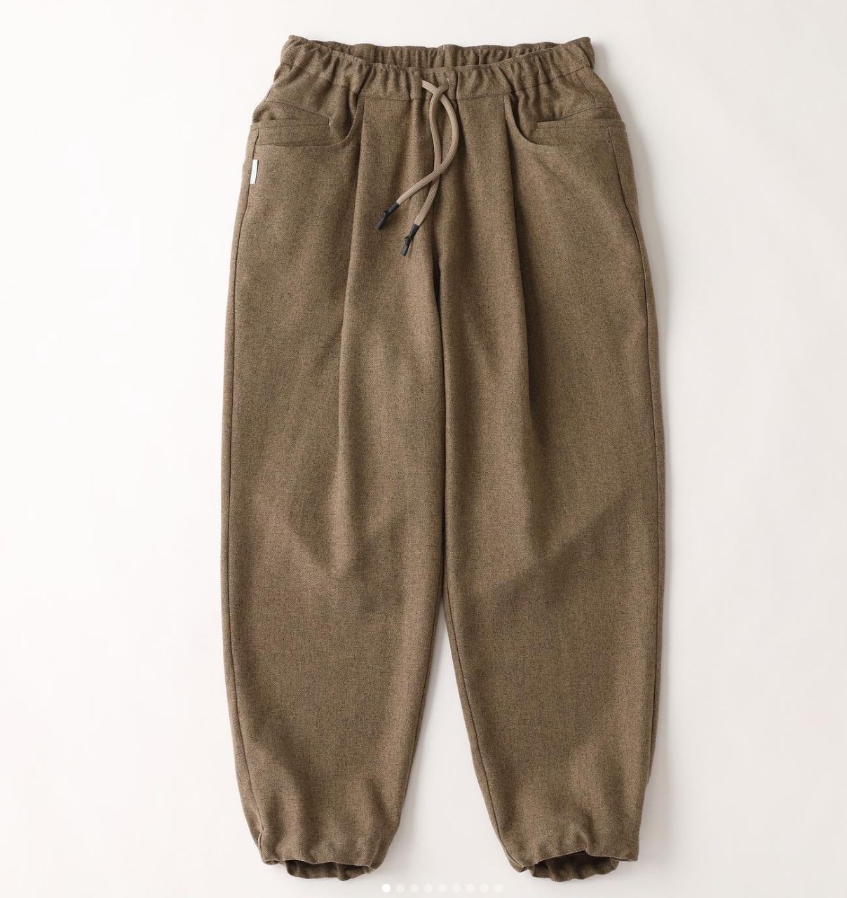 S.F.C 23FW WIDE TAPERED EASY PANTS-