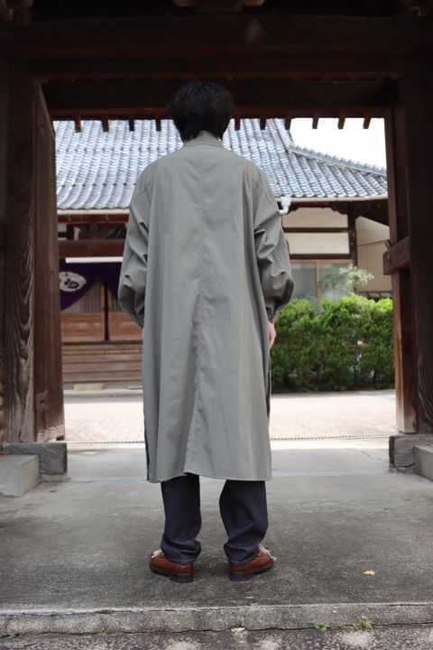 YOKE DESERT STORM OVERCOAT(YK21AW0239C) style. 2021.09.27.