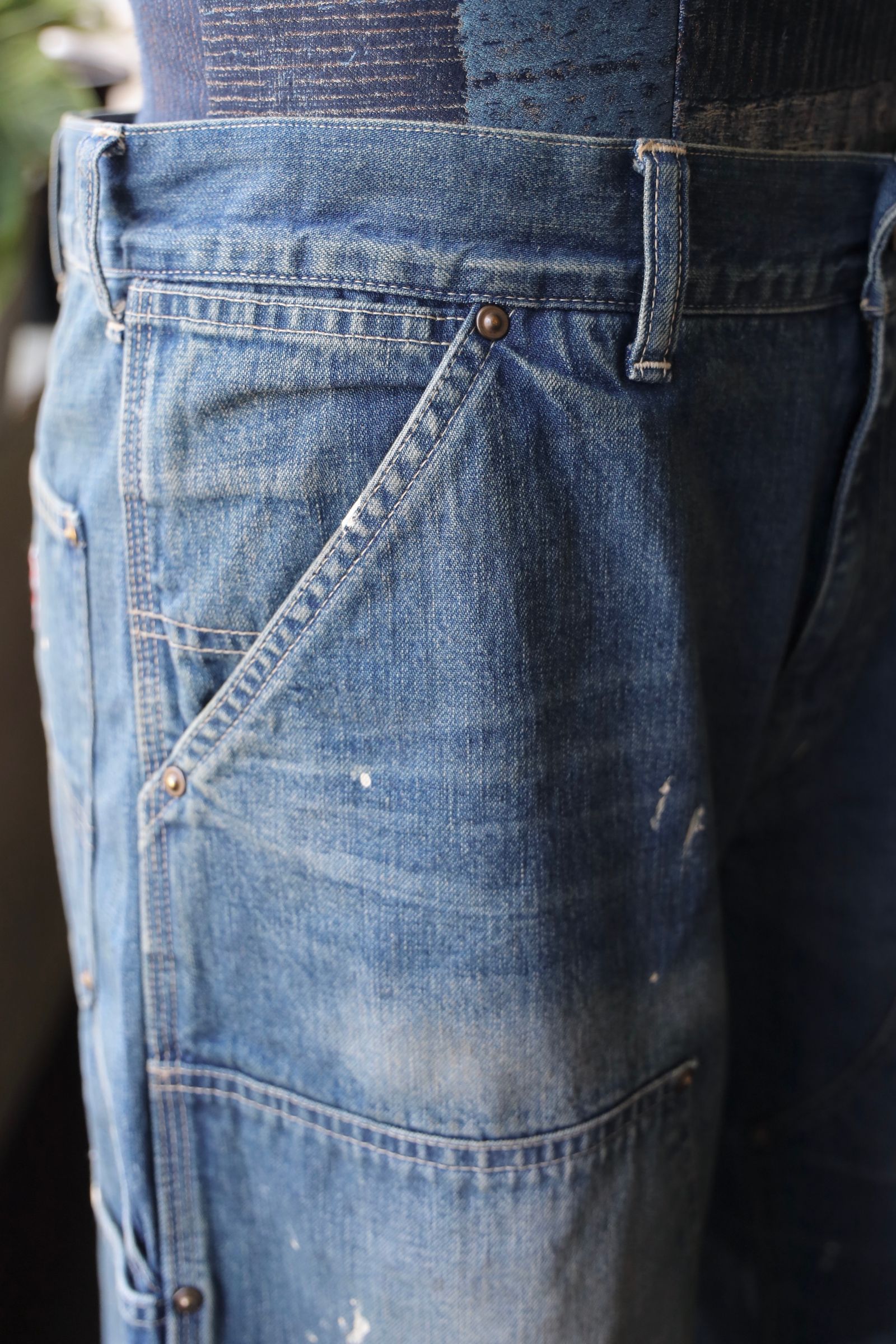 SAINT M×××××× - セントマイケル25SS デニムショーツ DOUBLE