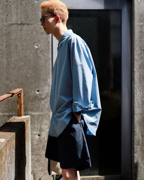A.PRESSE アプレッセ23SS High Density Weather Cloth Shortsスタイル