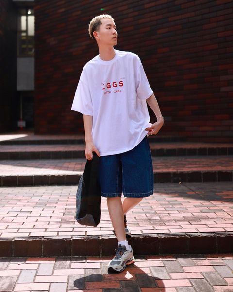 FreshService フレッシュサービス 23SS FS PRINTED TEE ”EGGS”スタイル
