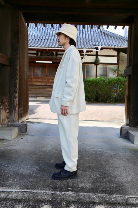 Dulcamaraリフレクターツイードセットアップ"off White"Style.2020.10.27.