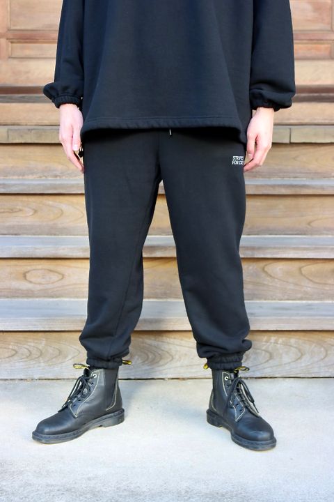 SFC HALF ZIP SWEAT"BLACK"style.