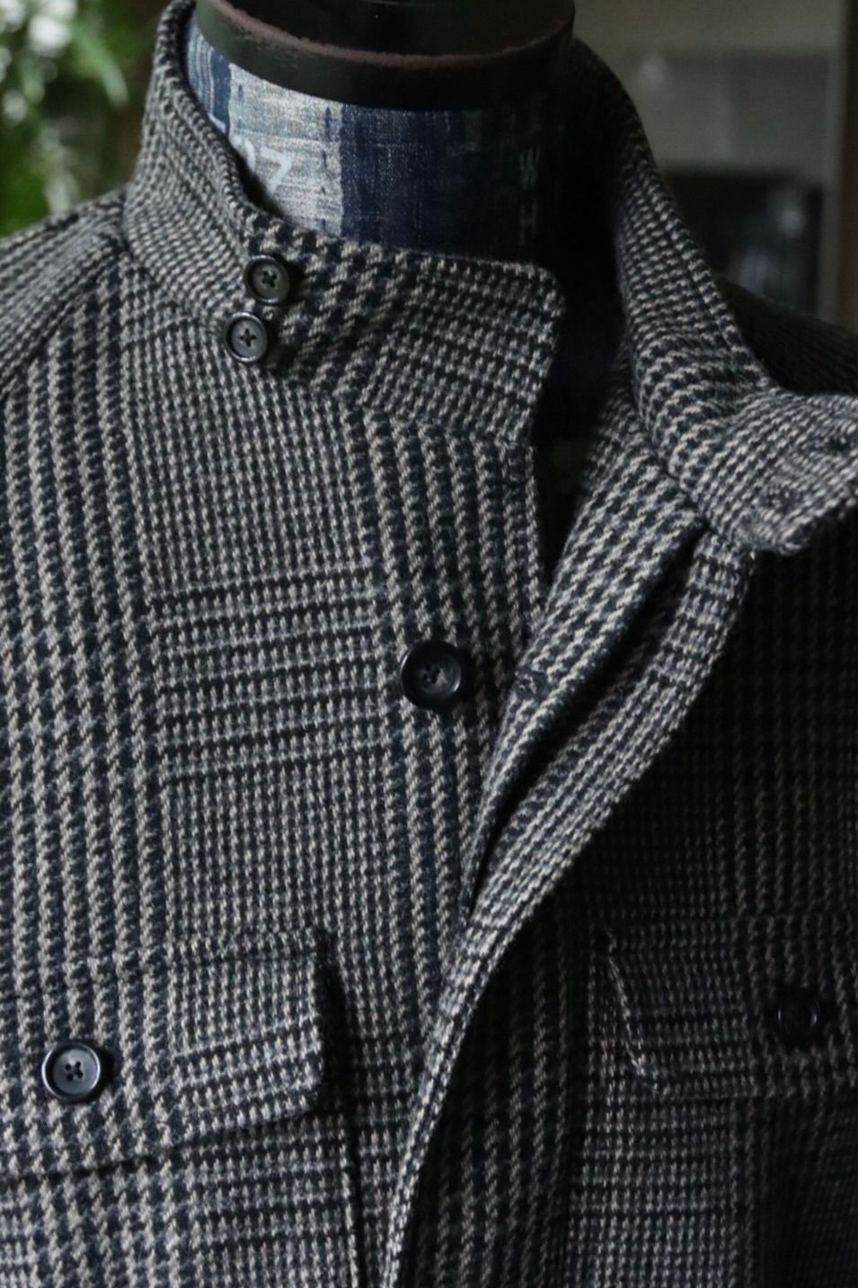 エンダースキーマ 25SA tweed jacket(xu-c-twj)black
