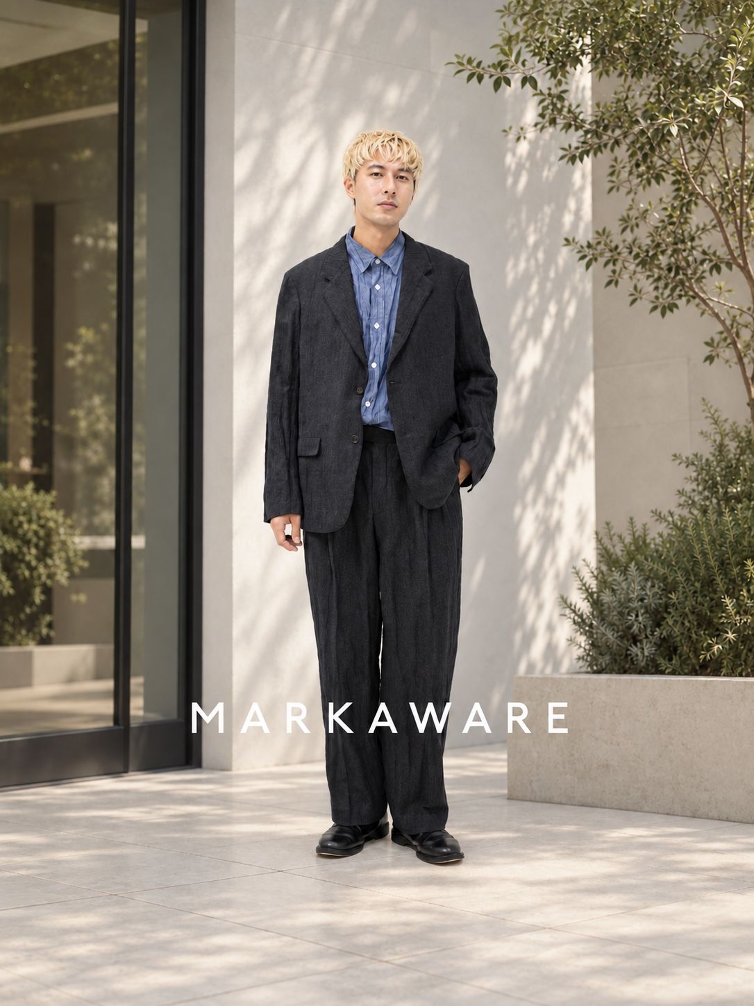 MARKAWARE SACK COAT MARKスタイル