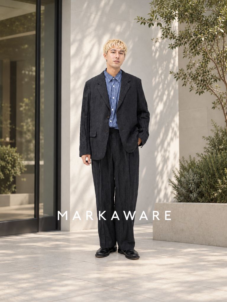 MARKAWARE SACK COAT MARKスタイル