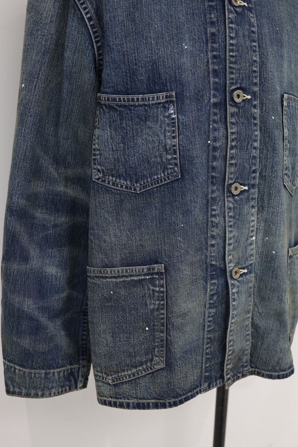 BOW WOW 26SS バウワウ HERITAGE DENIM CHORE COAT AGED(BW261-HDCC)INDIGO