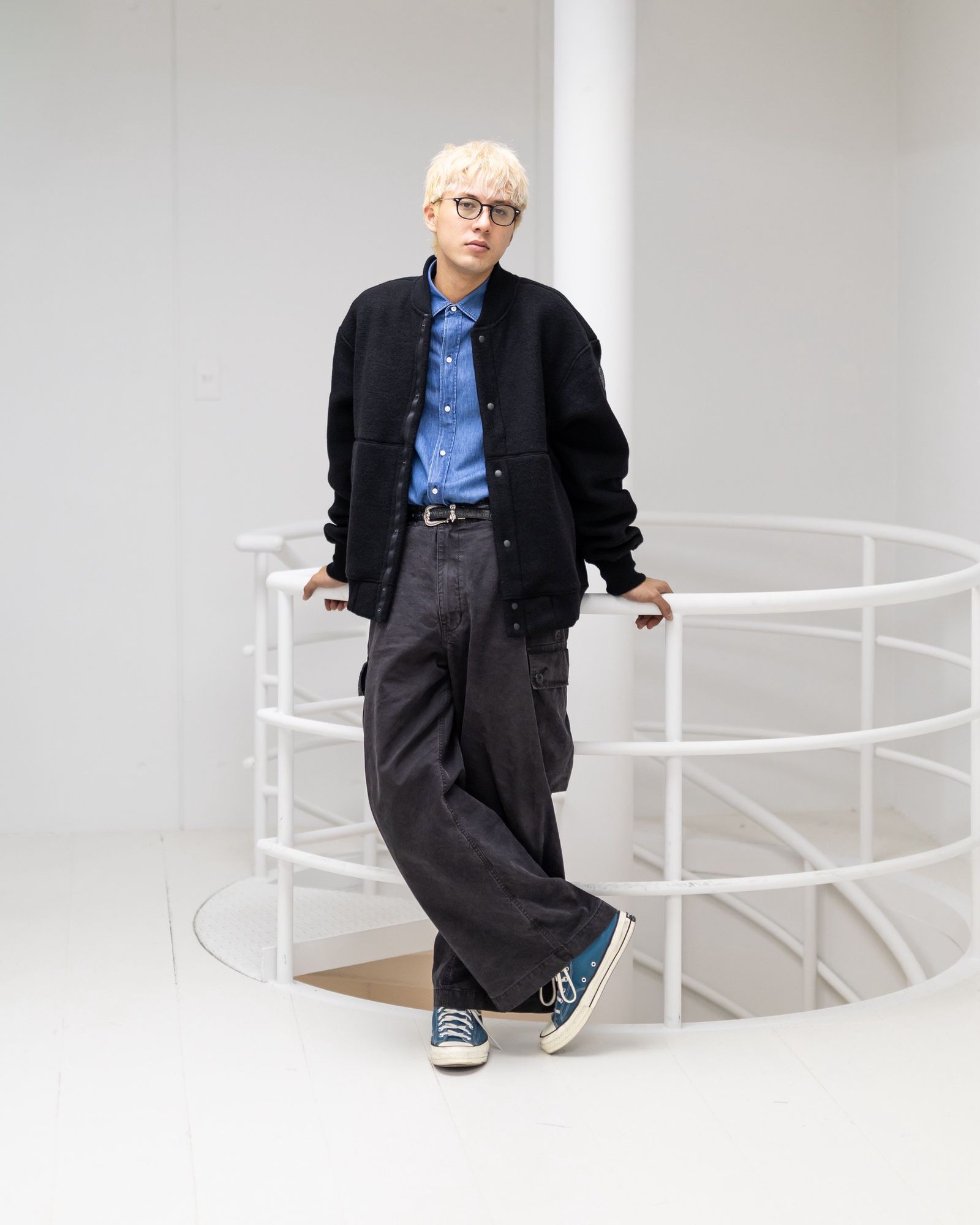 カナダグース Hudson Fleece Bomber Black Label(7221MB)Black☆新作発売！