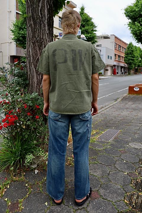 BOWWOW PW P-41 HBT SS JK AGED MARKスタイル