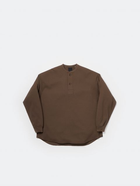 DAIWA PIER39(ダイワピア39) TECH THERMAL HENLEY L/S(BE-38026)BROWN GRAY☆2月21日(土)発売！