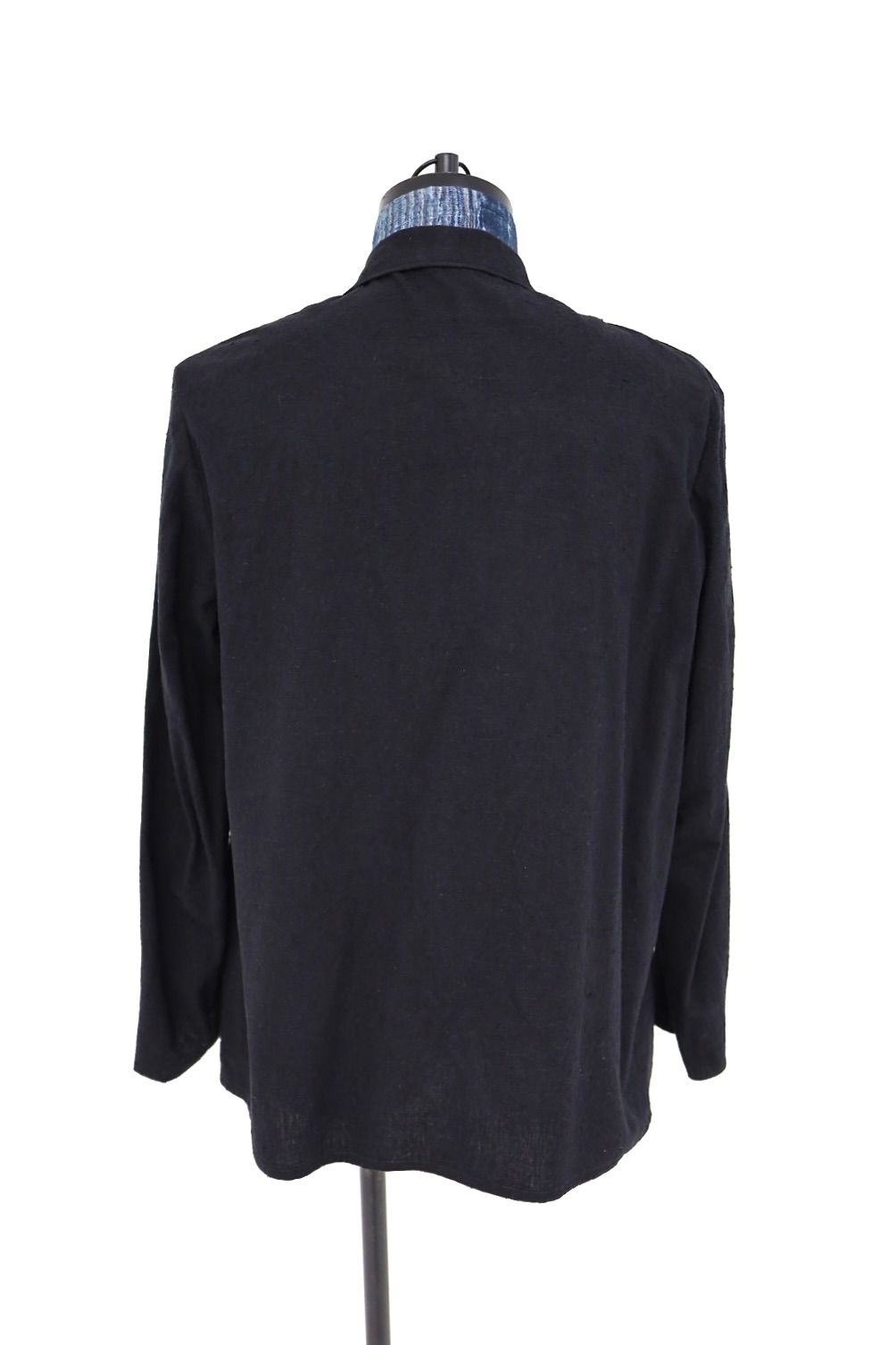 blurhms ブラームス 26SS Silk/Cotton Nep Cardigan Jacket(BHS26S019)Black☆2月13日(金)新作発売！