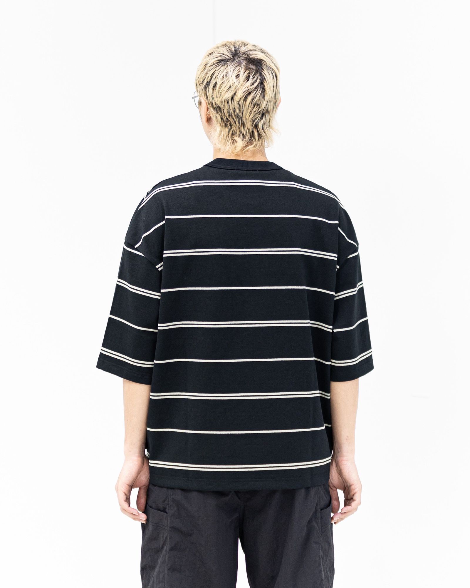 COMME des GARCONS HOMME 綿度詰天竺ボーダーTシャツ 5月1日(金)