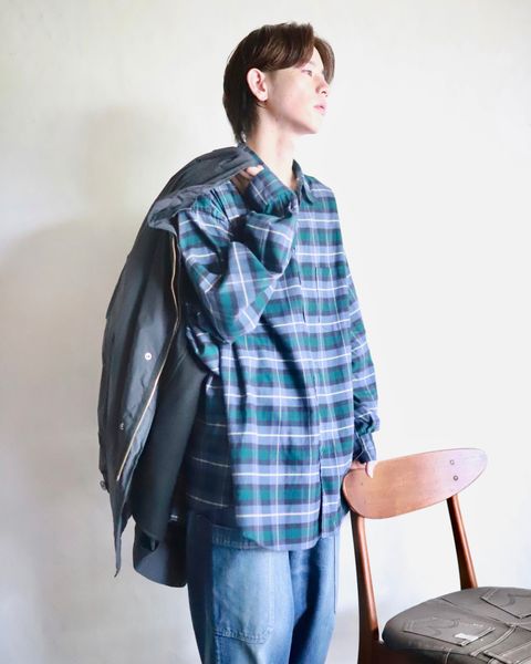 ATON エイトン 23AW AIR WEATHER SHORT MODS COATスタイル