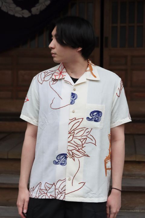 KHOKI B shirt(22SS-B-04) style. 2022.03.21.