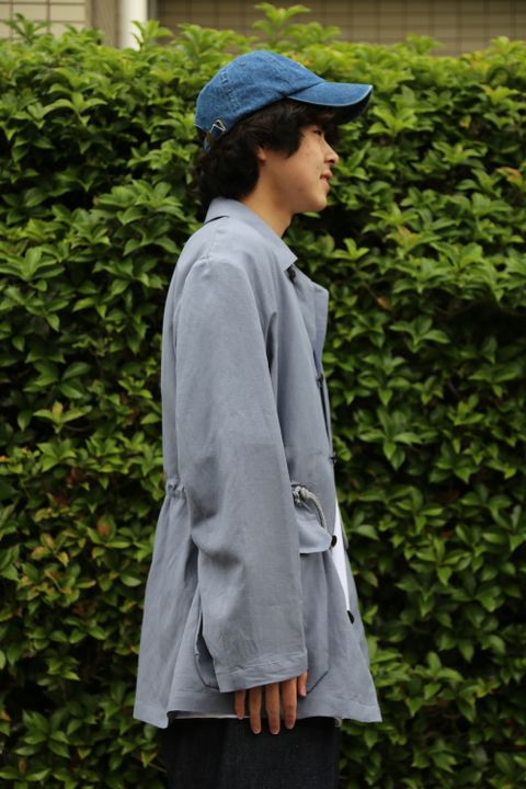 YOKE LOOSE SAFARI JACKET(YK21SS0202J) style. 2021.05.17.