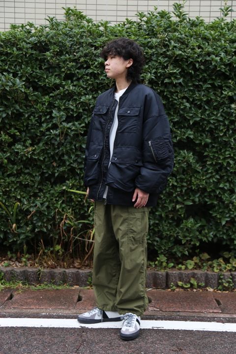 FreshService FIVE POCKET BOMBER JACKET w/INSULATION(FSW-21-CT_85) style. 2021.08.23.