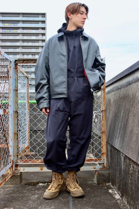 SEDAN ALL-PURPOSE セダンオールパーパス 23AW Synthetic Leather Sports Jacketスタイル