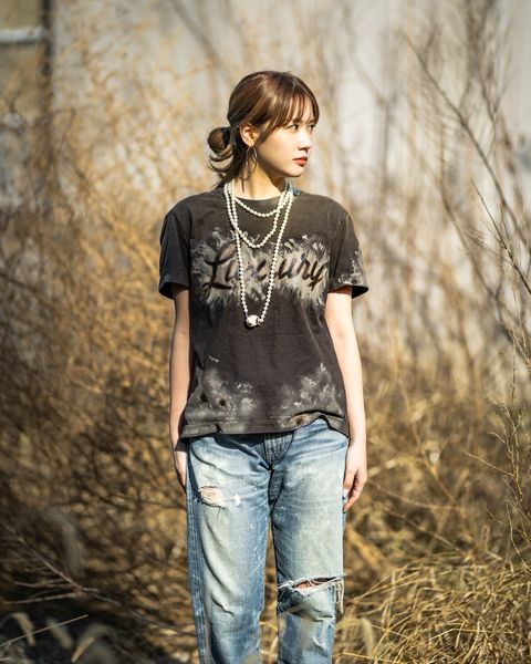 doublet 26SS LUXUARY MUD PAINT T-SHIRT style.2026.1.16