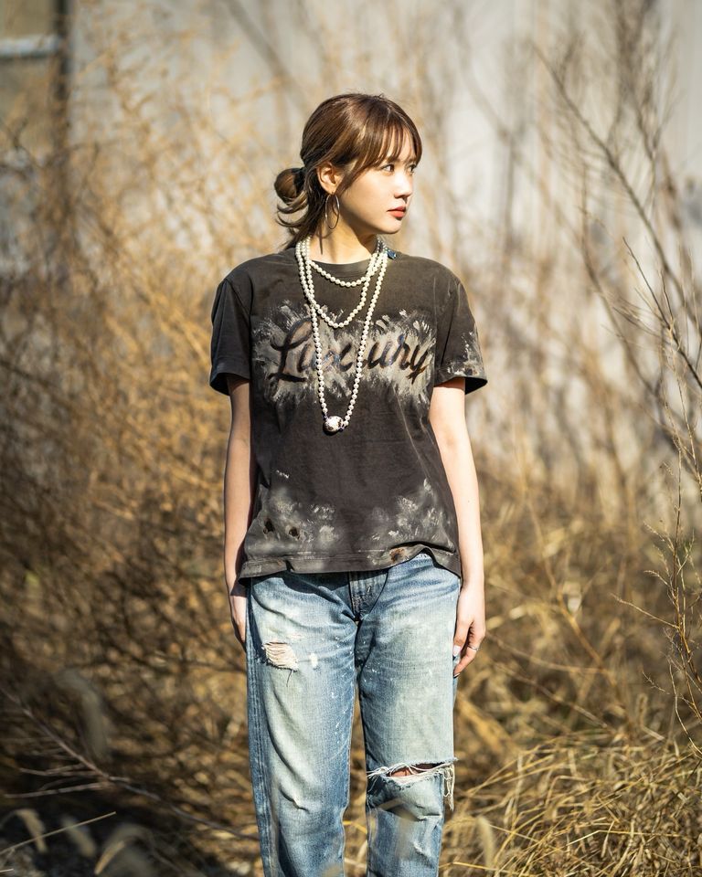 doublet 26SS LUXUARY MUD PAINT T-SHIRT style.2026.1.16