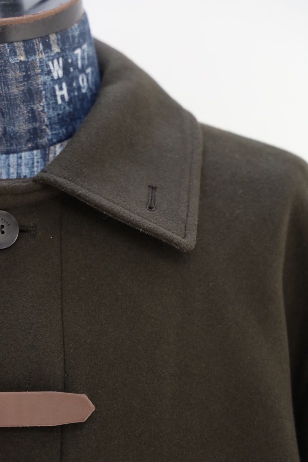 ヨーク 25FW Melton Big Balmaccan Coat(YK25FW01033C)BROWN☆10月11日(土)新作発売！