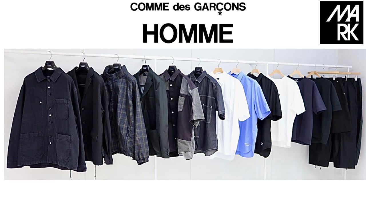 COMME des GARCONS HOMME 2026SS☆4月3日(金)発売！