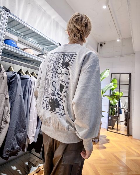Freshservice AS×FS LIGHT OZ CREW NECK SWEAT "COMIC" スタイル8月31日新作発売！