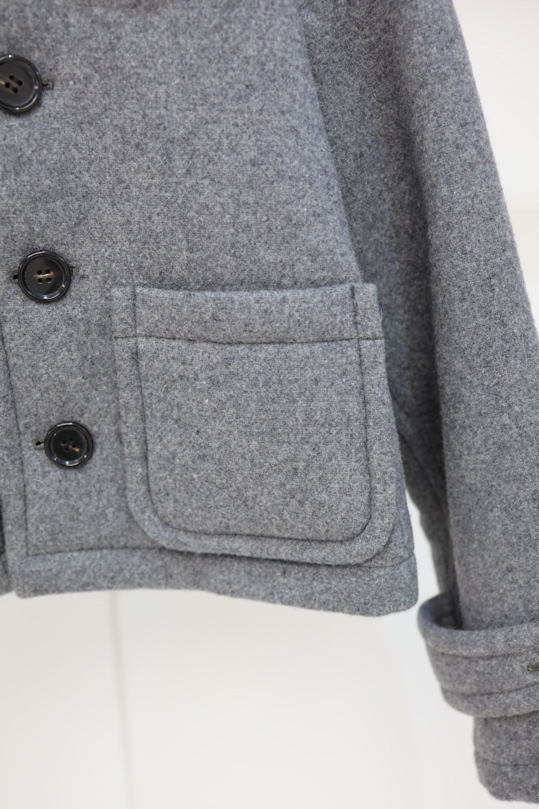 tao 26FW ウールエステルフラノ先染ジャケット(TR-J007-051-2)TOP GRAY☆10月16日(金)発売！