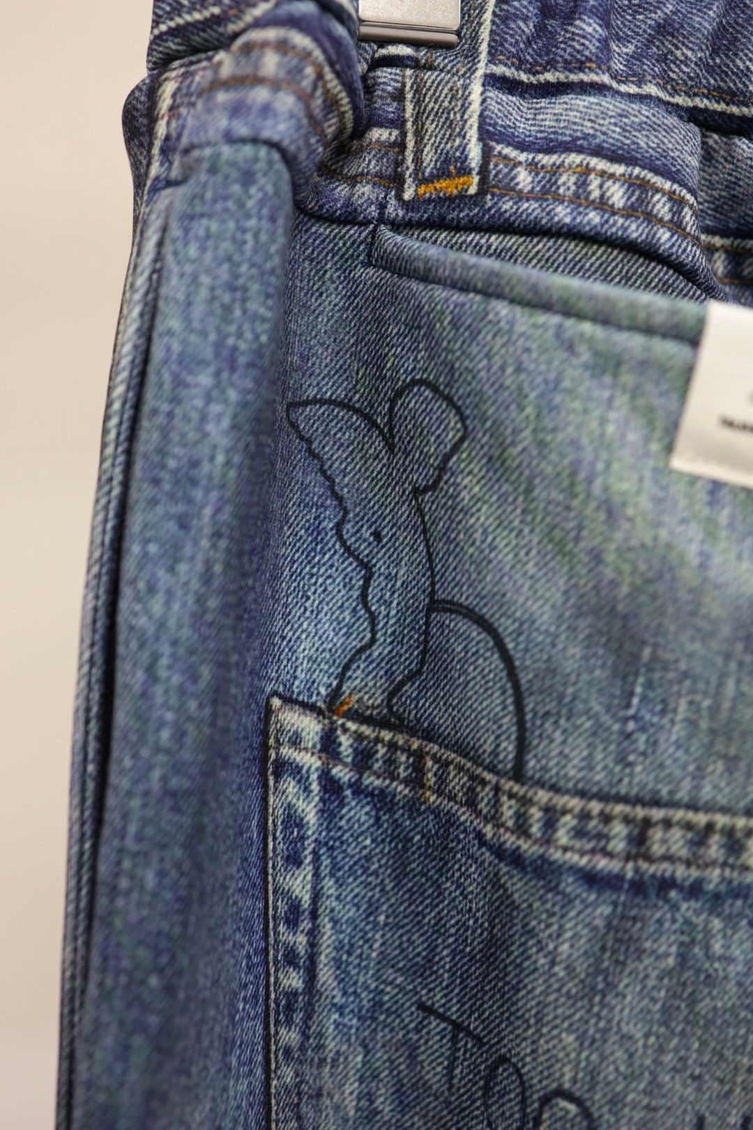 トーキングアバウト ジ アブストラクション 26SS フレアパンツ PRINT FLARE PT(26SS-PT-003)DENIM新作発売！